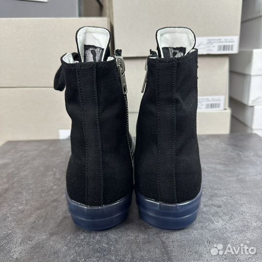 Rick Owens Drkshdw Vegan Ramones black