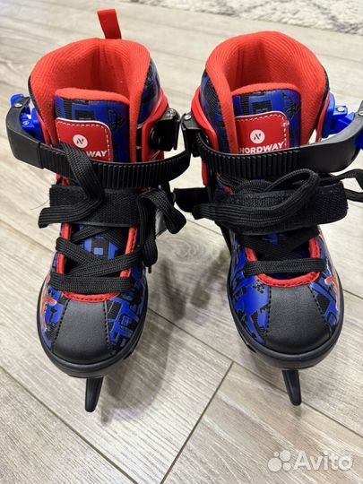 Коньки детские раздвижные