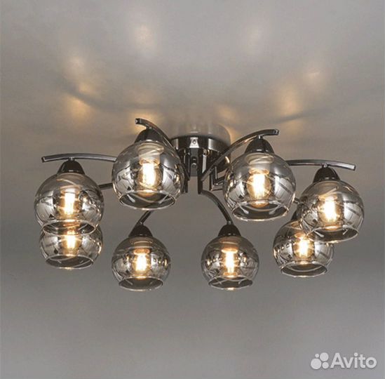 Потолочная люстра Lamplandia Pearl L1112-8 pearl