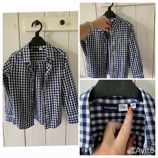 Рубашки на мальчика mothercare