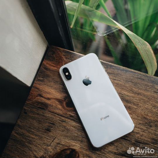 iPhone X 256GB Silver Оригинал/Гарантия/Кредит