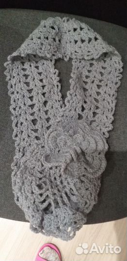 Шаль - косынка и шарф новые