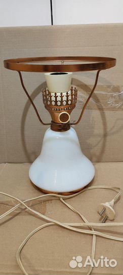 Настольная лампа СССР под старинную керосиновую