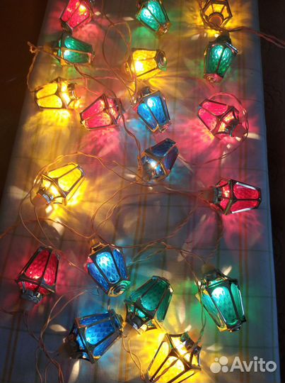 Гирлянда фонарики СССР