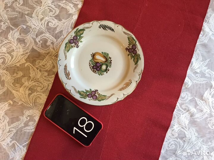 Столовый сервиз редкая серия СССР, 70 -е годы