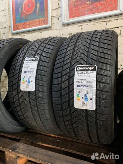 Gripmax SureGrip Pro Winter 275/40 R22 и 315/35 R22 107V