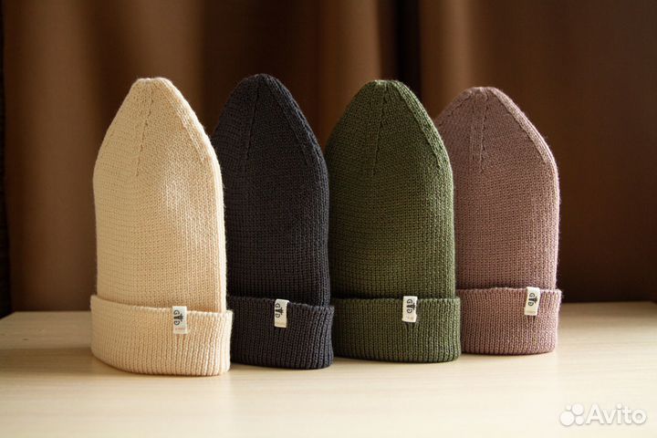 Шапочки из мериноса GG новые
