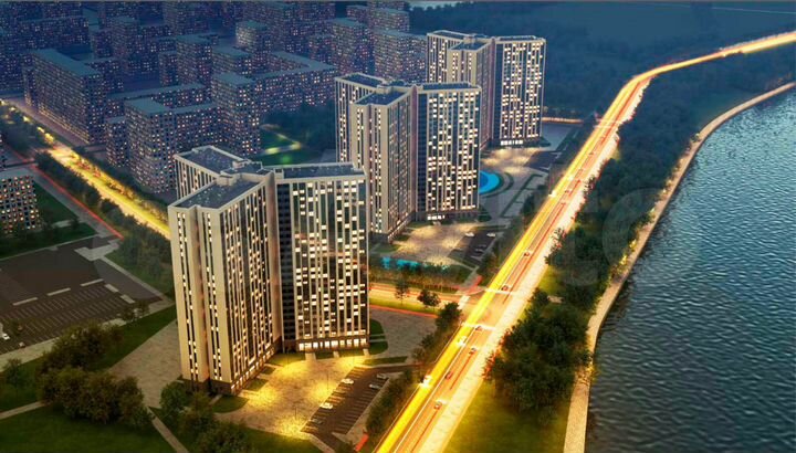 2-к. квартира, 63,8 м², 21/25 эт.