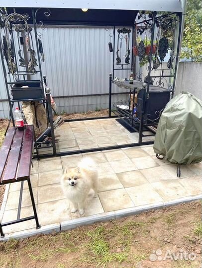 Мангал в стиле лофт