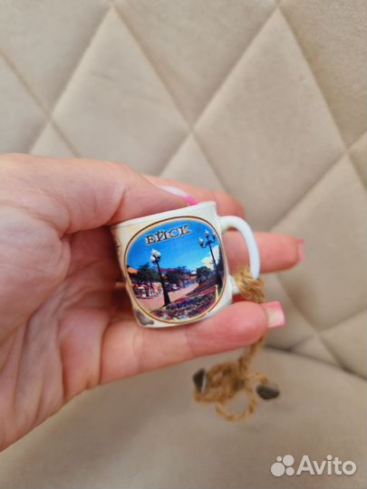 Керамическая сувенирная кружка Ейск/Магнит Ейск