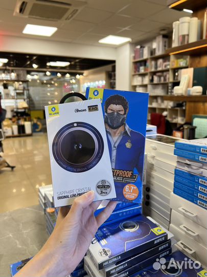 Стекла BlueO для iPhone 15 Pro/15 pro max