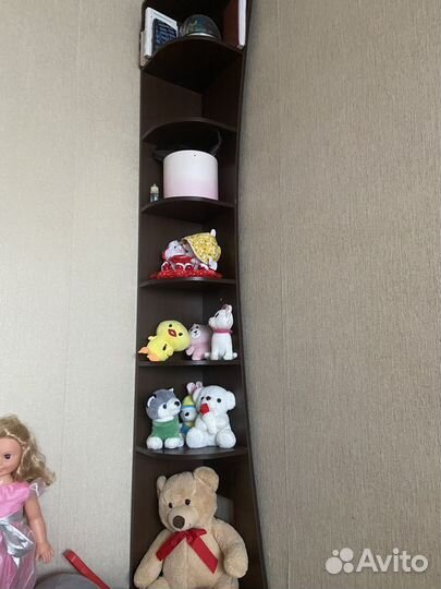 Полка настенная угловая