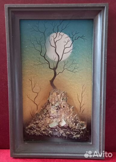 Картины с использованием природного камня