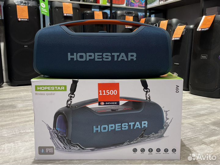 Портативная колонка Hopestar a60 100w
