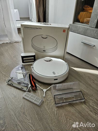 Робот пылесос xiaomi mi robot vacuum mop 2 pro ю