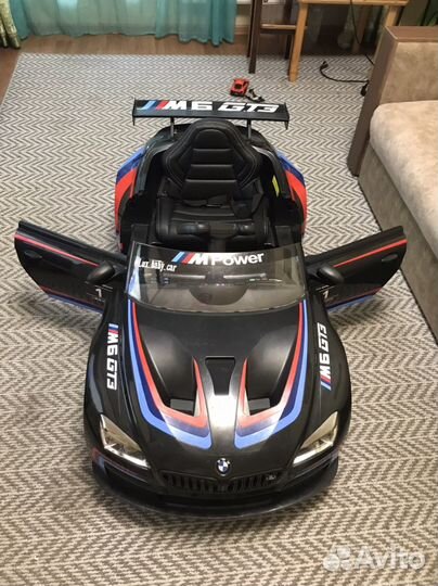 Детский электромобиль б/у BMW M6 GT3