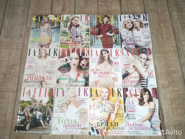 Журналы tatler