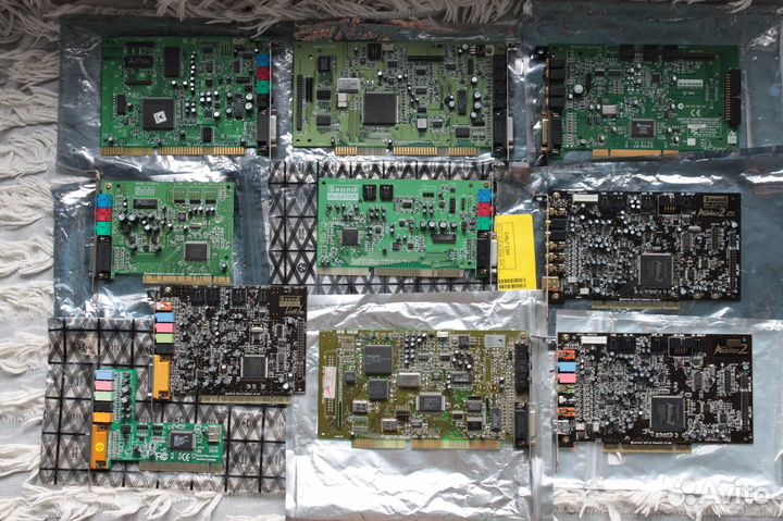 Коллекция звуковых карт ISA/PCI Creative SB/AWE