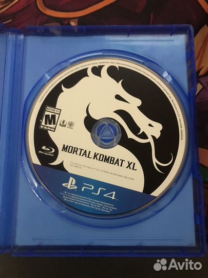 Mortal kombat xl ps4 диск