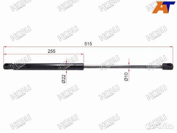 Амортизатор крышки багажника hyundai santa FE 12-19