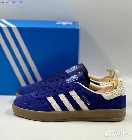 Кроссовки Adidas Gazelle Navy (Арт.83412)