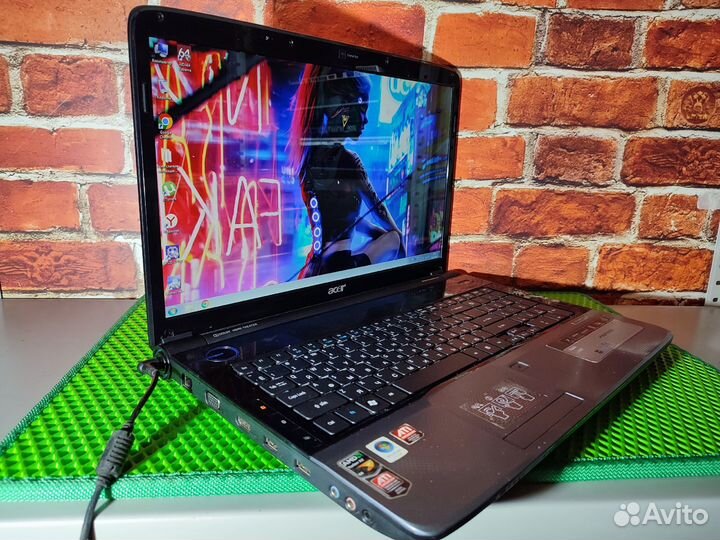 Acer 7535G - 17 Дюймов \ Athlon X2 \ 512 Видео\SSD