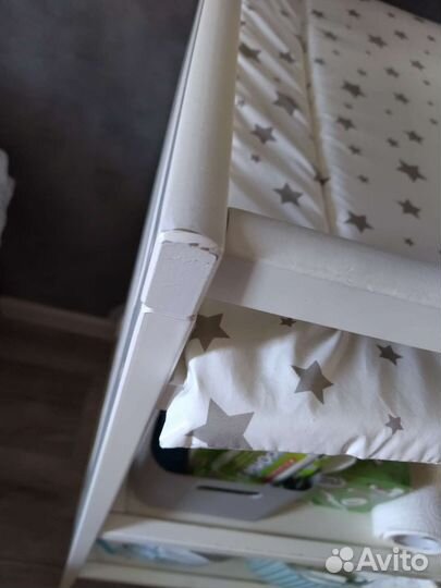 Пеленальный столик икея + матрасик