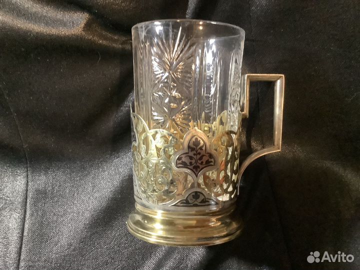 Подстаканник серебряный СССР