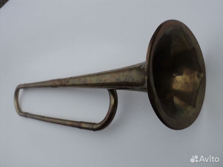 Горн пионерский СССР без мундштука и вымпела