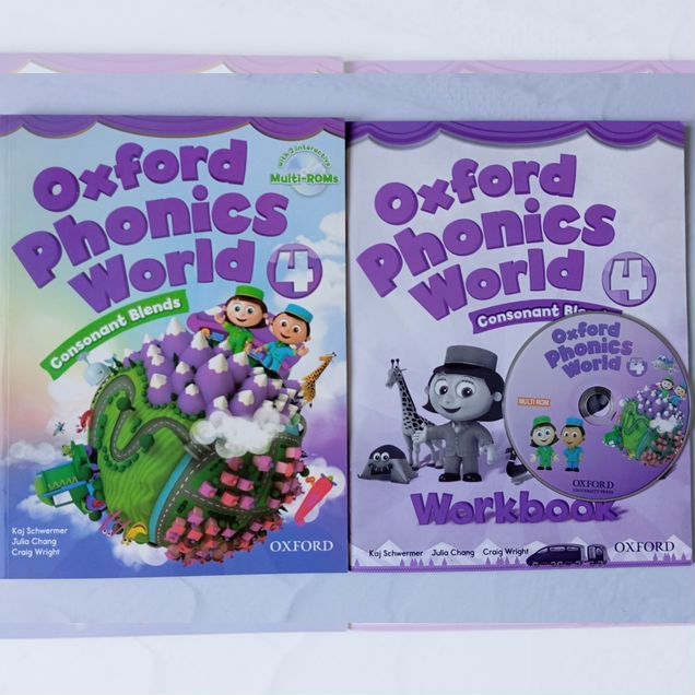 Oxford Phonics World 4 Consonant Blends + CD