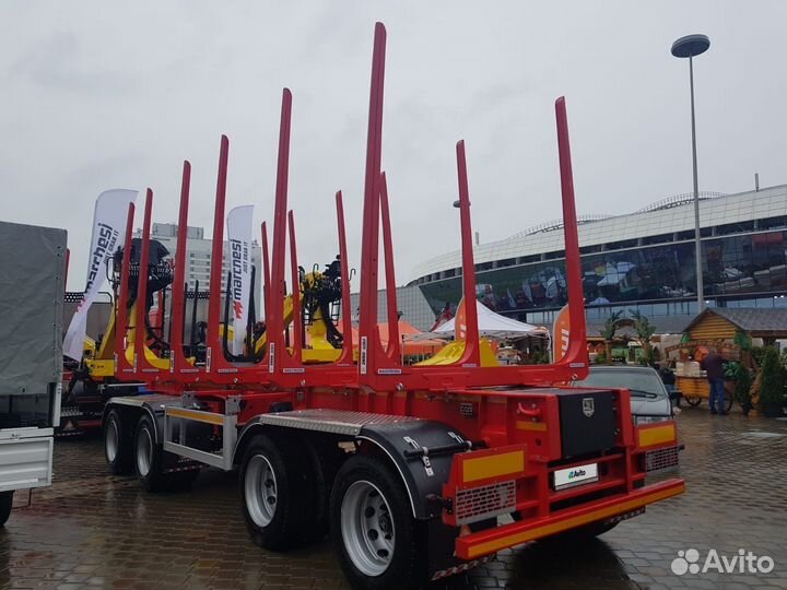 Прицеп лесовоз (сортиментовоз) Berger 88540000030-02, 2024