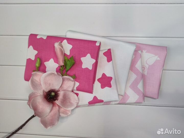 Набор N9 тканей для рукоделия+ печворка 38*48 5 шт