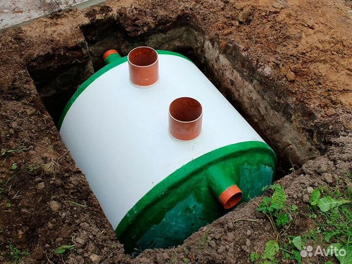 Септик Астра с переливом