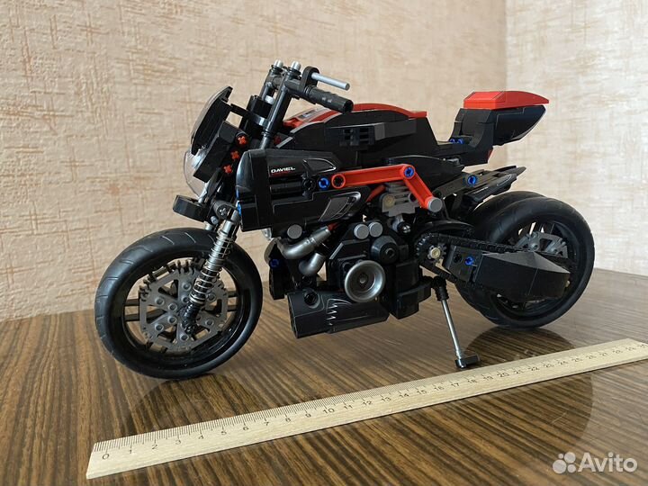 Конструктор мотоцикл (аналог lego technic)