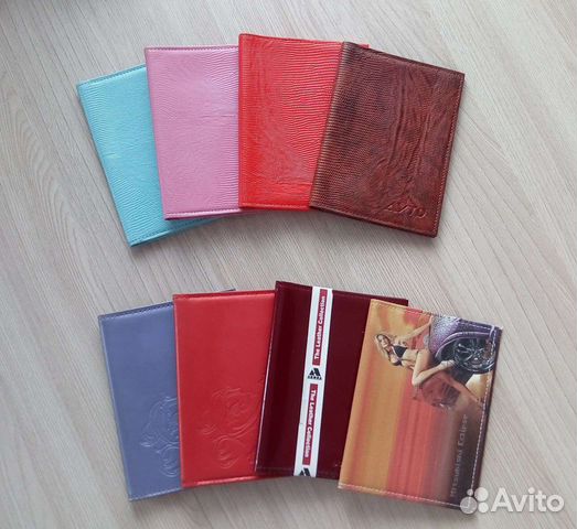 Обложка для автодокументов нат.кожа, новая