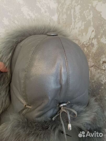 Шапка женская из песца