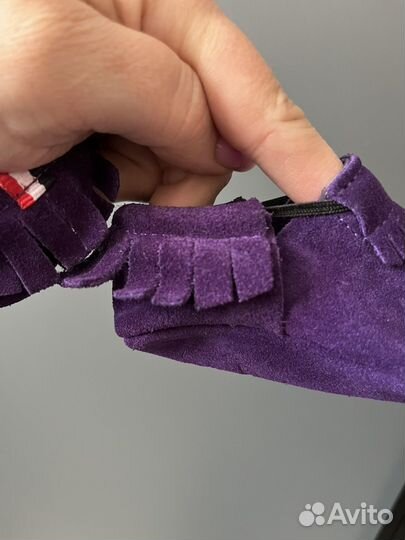 Пинетки замша US Polo assn