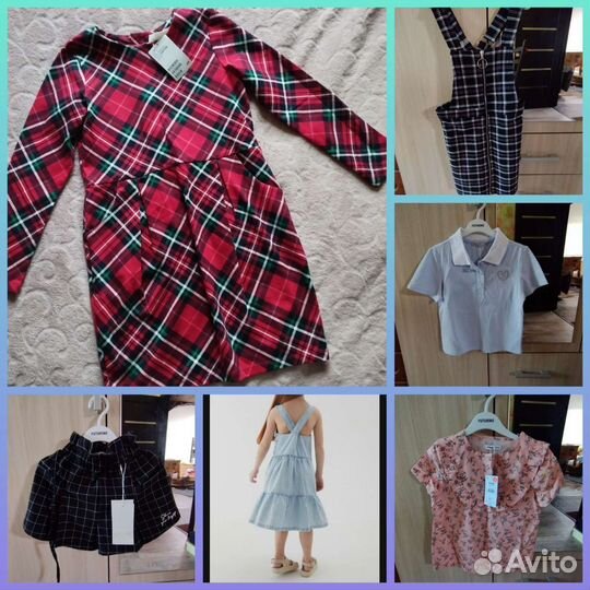 Новая одежда девочке р.128