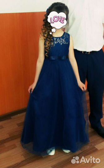 Платье для девочки на выпускной 4 класс