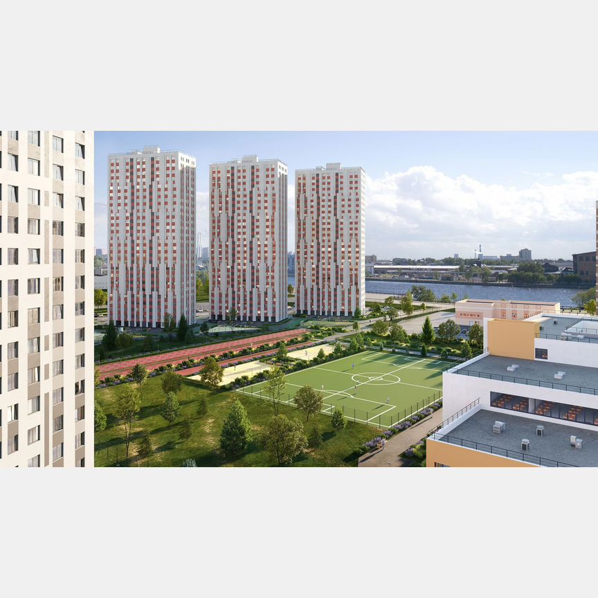 Квартира-студия, 25,3 м², 19/25 эт.