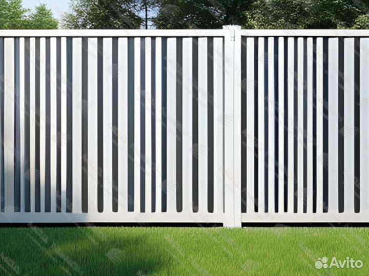 Забор из металла