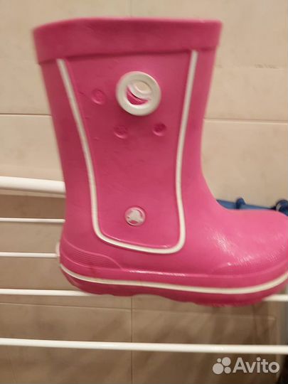 Сапоги crocs на девочку