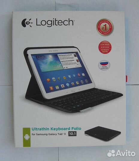 Logitech клавиатура для планшета Bluetooth