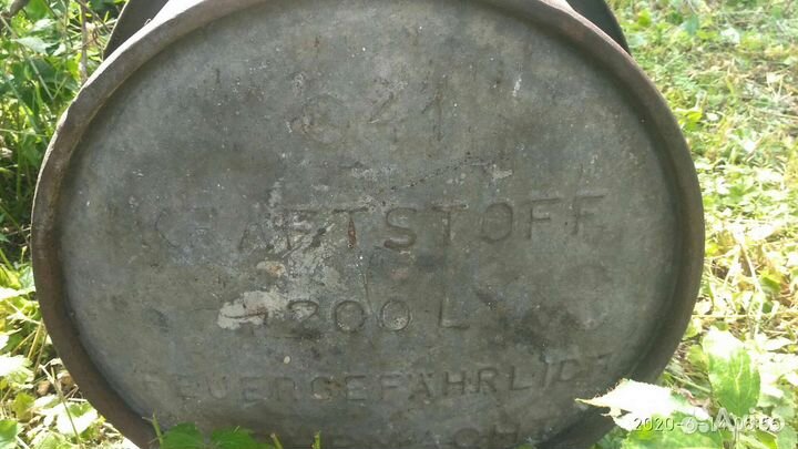 Немецкая бочка времён второй мировой войны