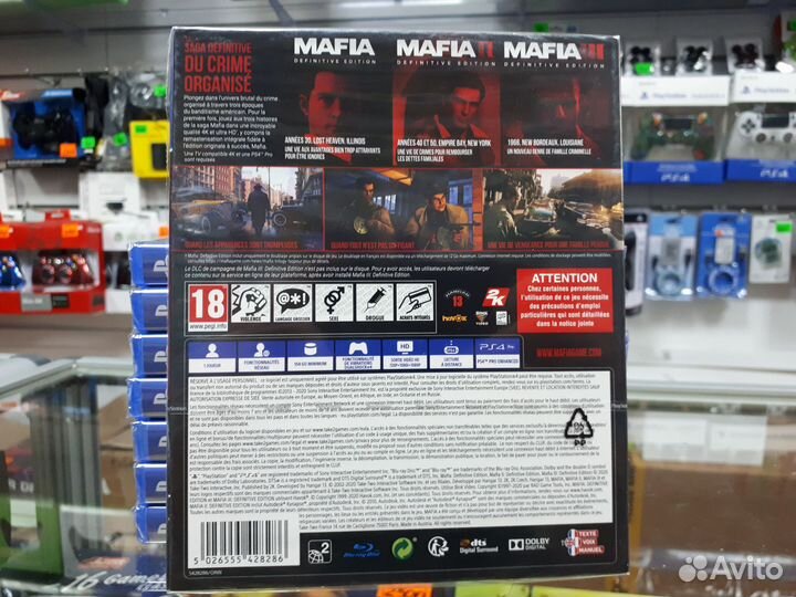 Mafia Trilogy PS4