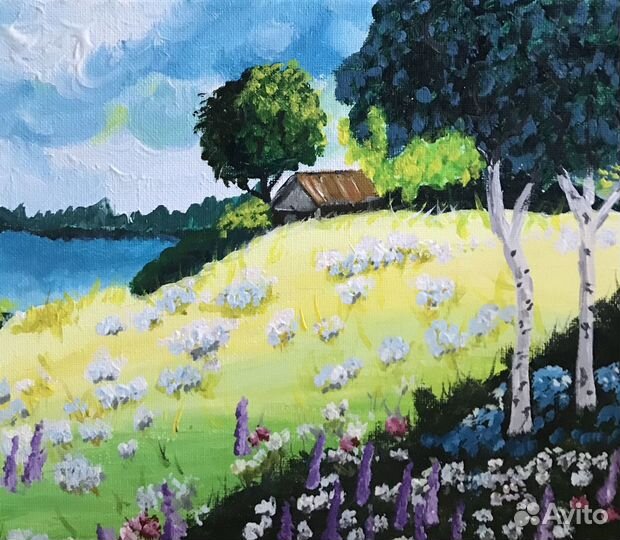 Картина. Холст. Акрил