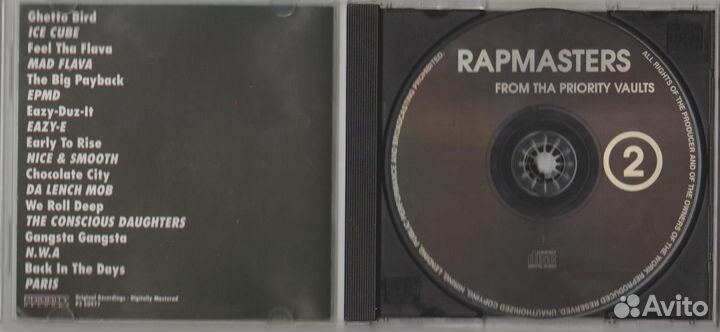 Rapmasters - From Tha Priority Vaults - Vol.2 (CD)