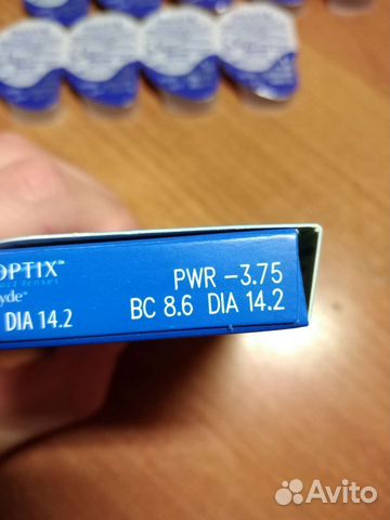 Линзы контактные 30 дневные