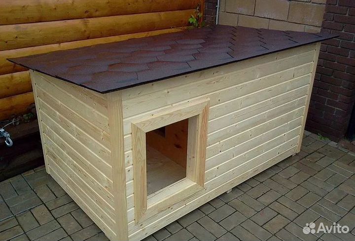 Будка для собаки утепленная