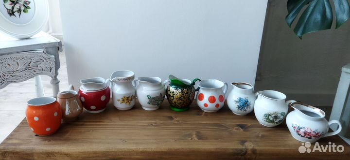 Молочники сливочники СССР